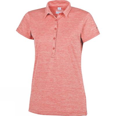 Polo Columbia Zero Rules II Mujer Coral - Chile QKN291067